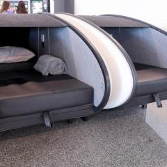 Sleeping Pods GoSleep - Inside of Warsaw Chopin Airport, non schengen restricted zone after passport control, near Gate 2N