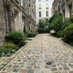 Paris exclusif quartier latin avec jardin, charme fou !