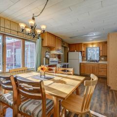 Lakefront Townsend Cabin with Fire Pit and Dock!