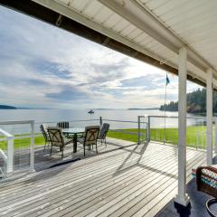 Bayfront Port Hadlock Retreat with Grill and Deck!