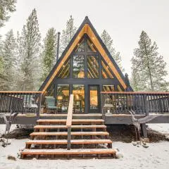 Stunning A-Frame Cabin, Steps to Clark Fork River