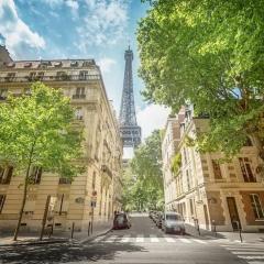 Special! 500m to Eiffel Tower: Duplex with terrace