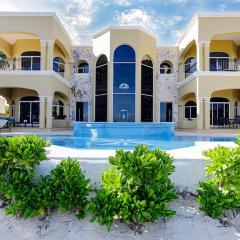 The Oasis Tulum Luxury Front Beach Villa 8 Rooms