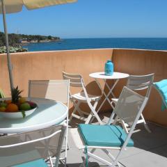 Panoramique mer, T2 climatisé neuf avec stationnement à 200 m du village - FR-1-768-55