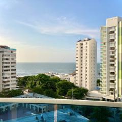 Cozy 2BR with ocean view in Cartagena