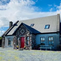 Stone fronted detached cottage just over 2 miles from Mulranny village