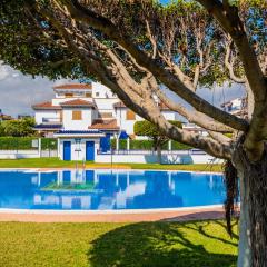 Ático de lujo en primera línea 2 balcones con vistas al mar, Vera Playa