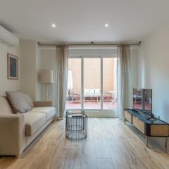 Modern with terrace- 2Bd 1.5Bth- Plaza Castilla