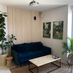 Appartement cosy, Gare 5 minutes et Home cinéma
