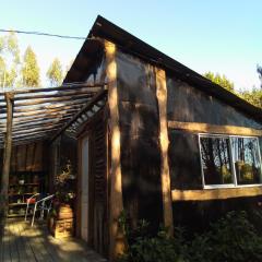 Cabaña en el bosque de Chiloé