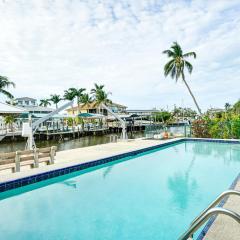 Private Pool and Deck Canalfront St James City Home