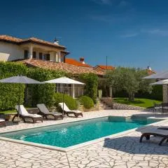 Rustic villa Inga with pool and grill in Buje