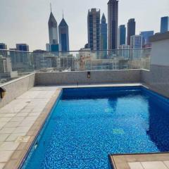 Burj Khalifa view/ Cozy apartment