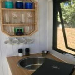 White Jacaranda Tiny House