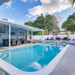 Sun-Soaked Lauderdale Lakes Home with Private Pool!