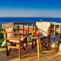 Kleine Villa mit Meerblick, Samos, Griechenland