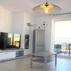 T3 Cosy et spacieux - 4 à 6 couchages - climatisé, calme proche étang de Thau