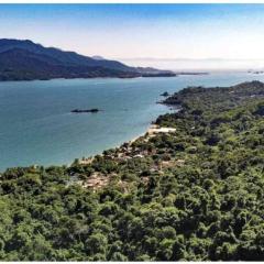 Lindo Chalé proximo da praia com vista para mata