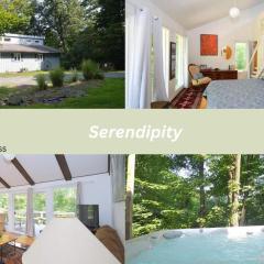 Serendipity -- Hot Tub - Pet Friendly - Fire Pit - Grill - Porch - Deck - Wifi - Pool Access - Games