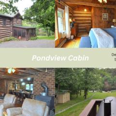 Pondview Cabin - Log Cabin Retreat