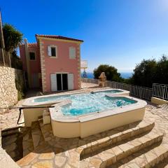 Villa Kaminia Rose private pool & Jacuzzi