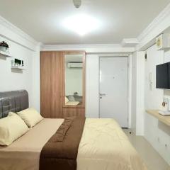 Apt Bassura Studio Tower E with Pool & Smart TV