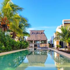 Chic Mexican Style Villa Kookay, Beach Club Pool