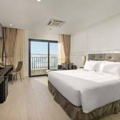 Lux Apartment Danang Golden Bay Deluxe King with Balcony and Ocean View