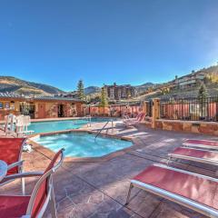 Ski-InandSki-Out Park City Studio with Pool Access!