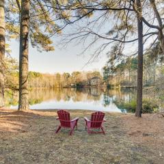 Lakefront Raleigh Home with Deck 12 Mi to Downtown!