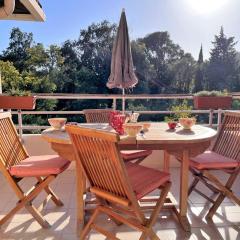 Duplex 3 pièces avec grandes terrasses et parking - 6 couchages - proche plage, Le Lavandou - FR-1-251-534