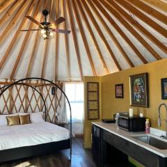 The Lotus Yurt at Nomad Yurts, Lake Powell