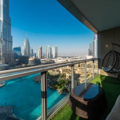 Exquisite Retreat 3BR Full Burj Khalifa & Fountain View - 18AB02