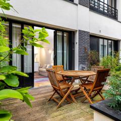 Quiet apartment with terrace&AC-Le Marais/Bastille