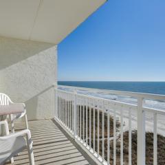 Oceanfront North Myrtle Beach Condo with Indoor Pool