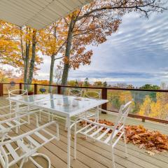 Pet-Friendly Michigan Home with Deck and Views!