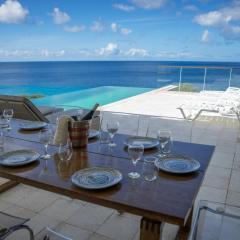 Oceanfront Private Pier waterfront Caribbean sea Villa