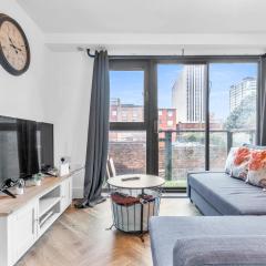 Cosy One Bed Apartment - Broad St -SofaBed- Balcony