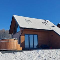 COSY CABINS - las, jezioro, góry, prywatna sauna, balia, tężnia