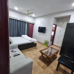 Leela Home stay Indore - Marigold - One bedroom with kitchen and large balcony