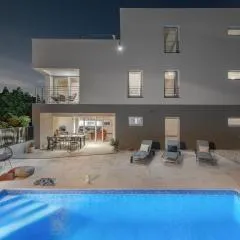 Villa San for 6 persons in Medulin with fitness and only 2 km from the beach with sea view