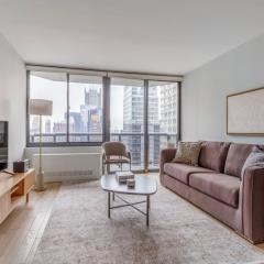 Midtown 2br w gym doorman nr Times Square NYC-1400