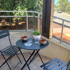 La Palmyre - APPARTEMENT au cœur du centre - résidence AGATHEA - BALCON