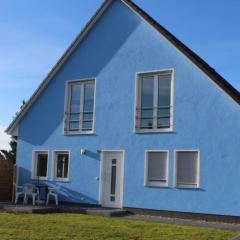 Fewo Möwe Lütow Usedom Achterwasser blaues Haus