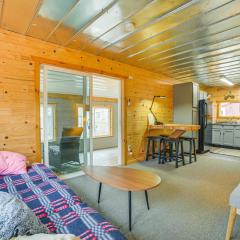 Oscoda Cabin with Charcoal Grill Walk to Lake Huron