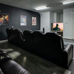 WeHo Nashville Home, Geodis Park, Private Movie Theater! 10min to Broadway! Sleeps 10!