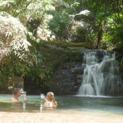 Fairy Falls - romantic Daintree Rainforest retreat with enchanting waterfall