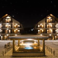 Apartamenty Mariza Szczawnica Jaworki - Sauna, Jacuzzi, Opcja Śniadań Bufetowcyh, Piękne i Nowe Apartamenty 1km od Stoku Narciarskiego Jaworki Arena