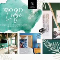 SECRET HIDEAWAYS Wood Lodge mit Kinderzimmer Messe l City l Flughafen l Hbf