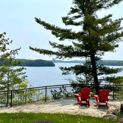 Breathtaking view of Lake Rosseau